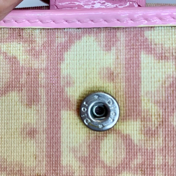 CHRISTIAN DIOR Monogram Girly Flap Compact Wallet Pink *2004* - Picture 11 of 11